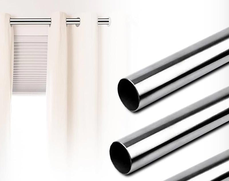 How to Make a Statement with a Stainless Steel Curtain Pipe
