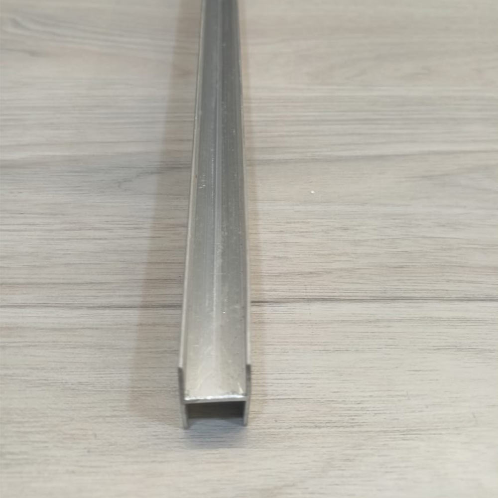 6mm Silver Aluminium H Channel Manufacturers, Suppliers in Varanasi