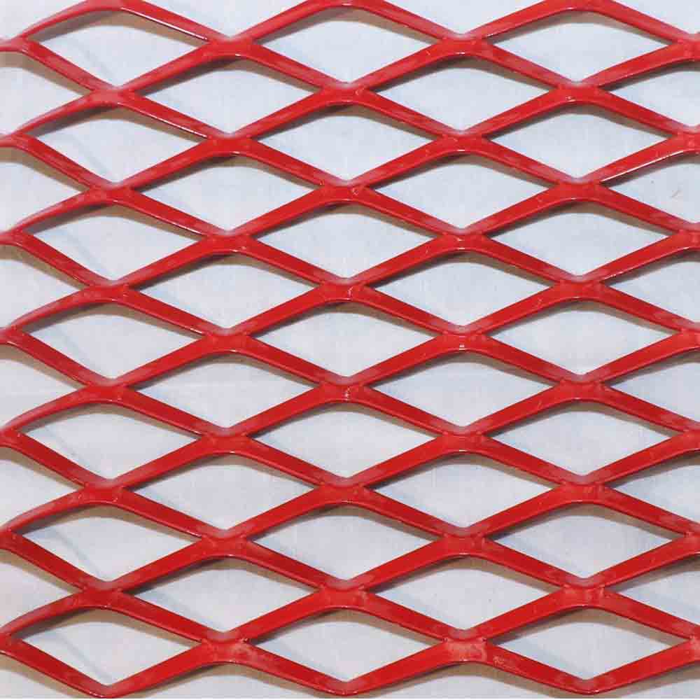 Aluminium Expanded Red Mesh Manufacturers, Suppliers in Modasa