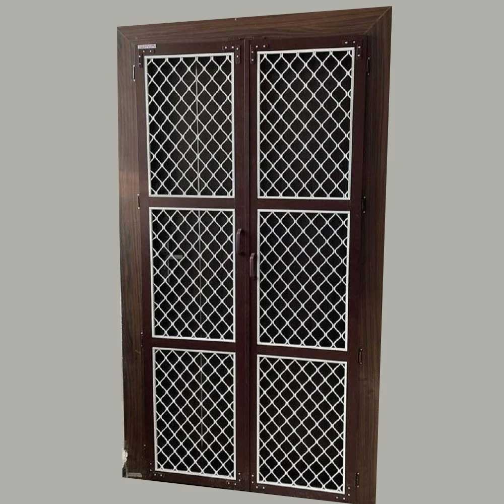 Aluminum Mosquito Mesh Grill Double Door Manufacturers, Suppliers in Chennai