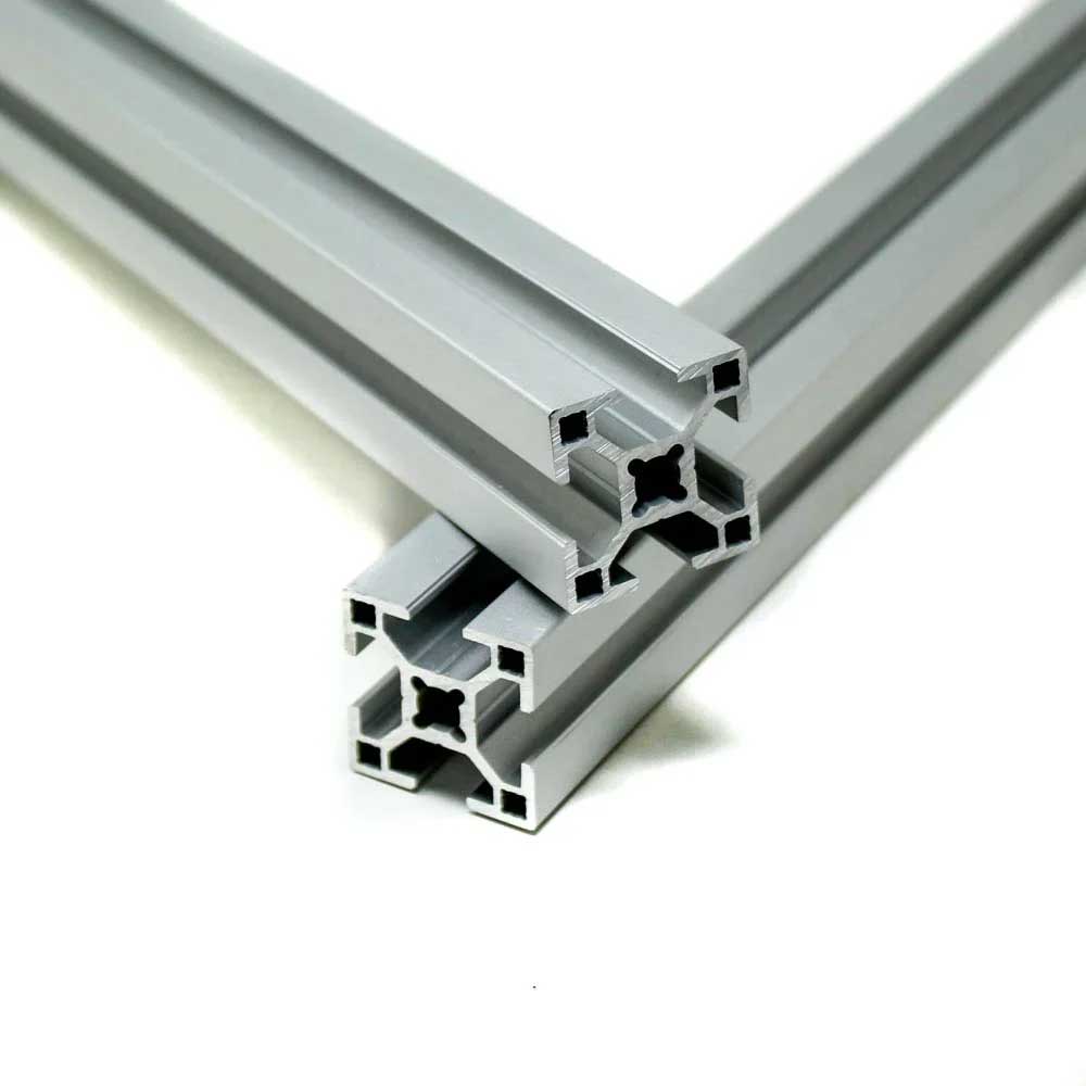 Aluminium Square T Profile Extrusion Manufacturers, Suppliers in Dewas