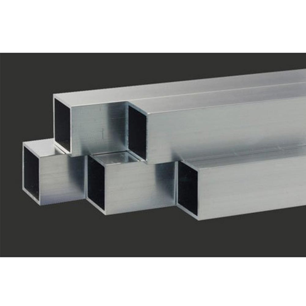 Aluminium Finished Polished Square Tube Manufacturers, Suppliers in Dungarpur