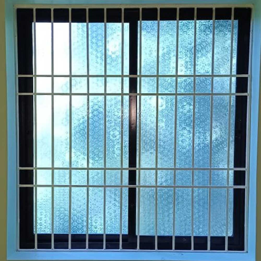 Interior and Exterior Polished Aluminium Window Grill Manufacturers, Suppliers in Dausa