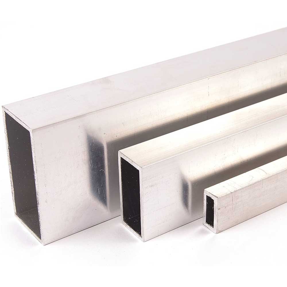 Rectangular Shaped Aluminium Tubes Manufacturers, Suppliers in Dewas