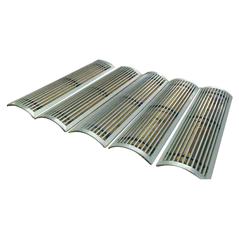 Simple Aluminium Curved Grill Manufacturers, Suppliers in Palwal
