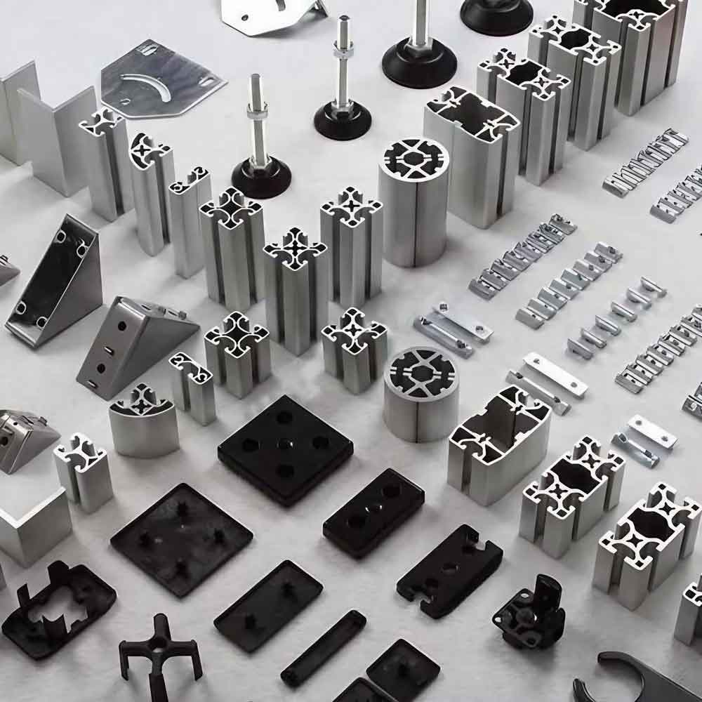 Square And Rectangular Aluminium Extrusions Manufacturers, Suppliers in Jind