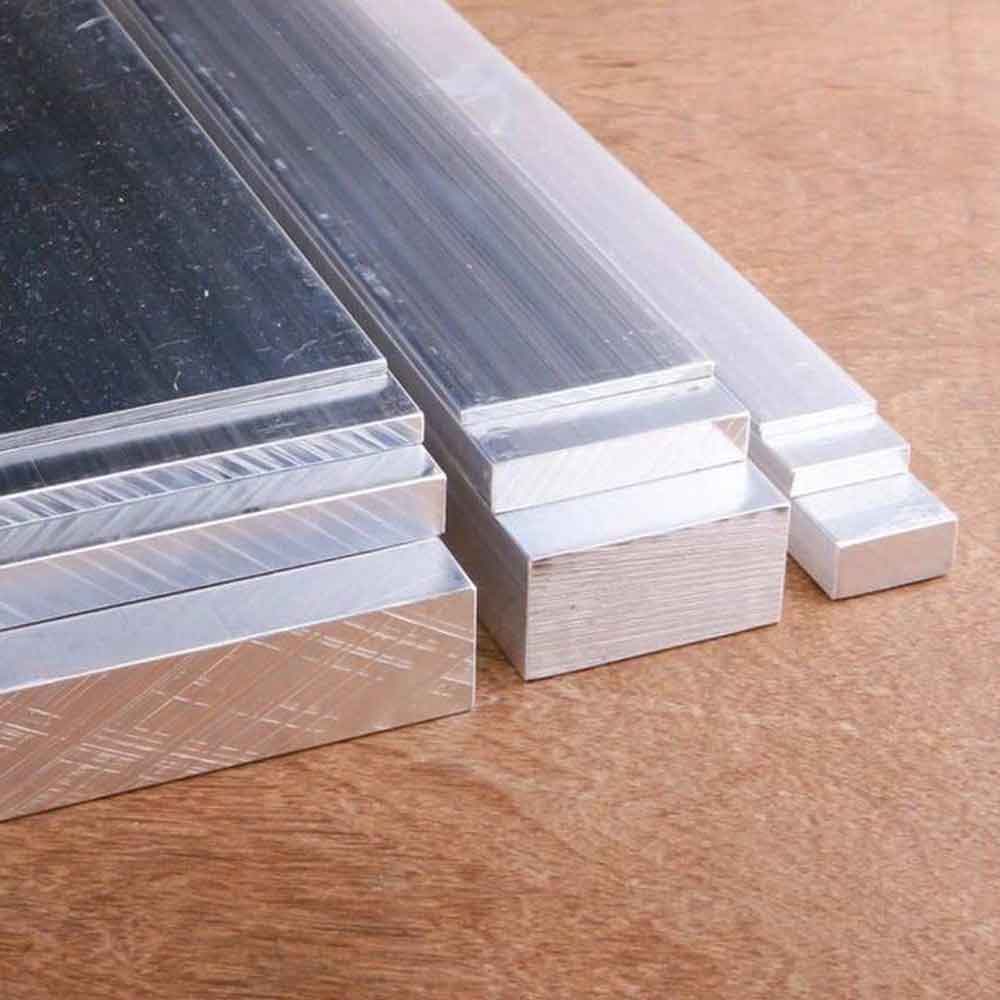Square and Rectangle Aluminium Flat Bar Manufacturers, Suppliers in Hapur District