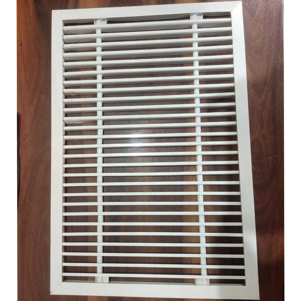 Stationary Louver Aluminium Linear Grill Manufacturers, Suppliers in Vapi