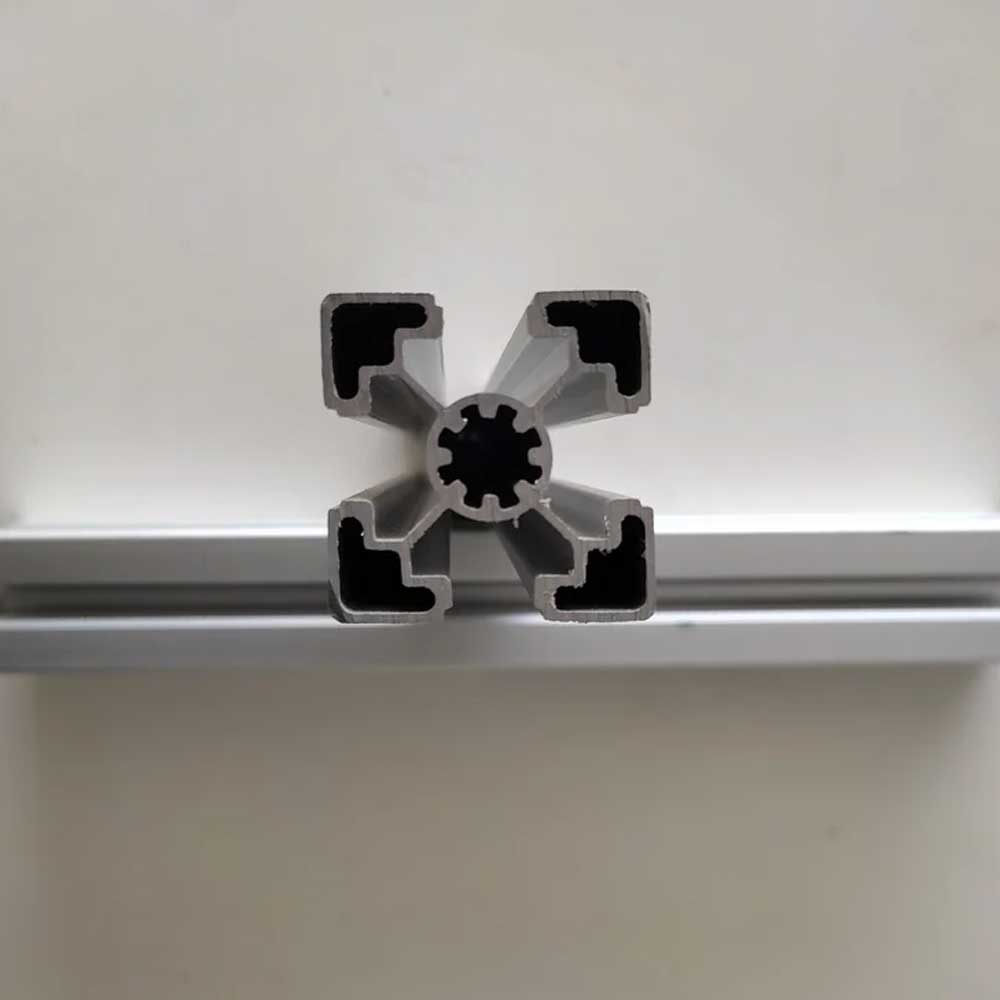 T Slot Aluminium 40x40 Mm Profile for Industrial Manufacturers, Suppliers in Bareilly
