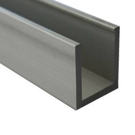 12mm Aluminium U Channel Manufacturers, Suppliers in Dewas