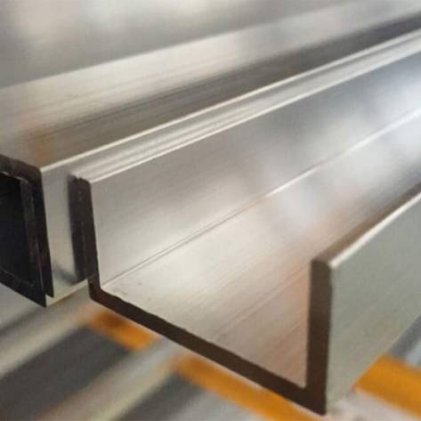 2x1 Silver Aluminium U Channel Manufacturers, Suppliers in Allahabad 