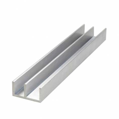 Aluminium Double Channel E Shape Manufacturers, Suppliers in Ankleshwar