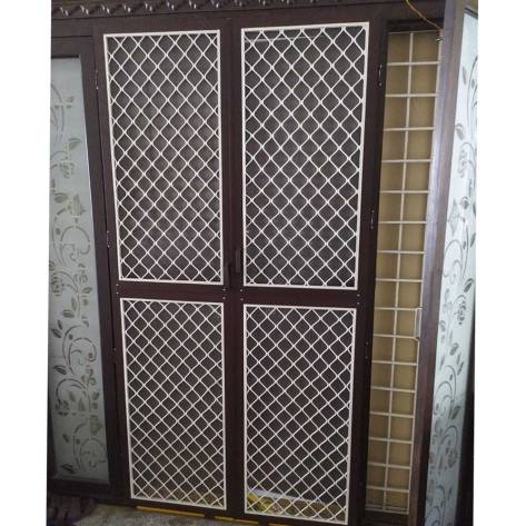 Aluminium Grill Mesh Doors Manufacturers, Suppliers in Dilli Haat