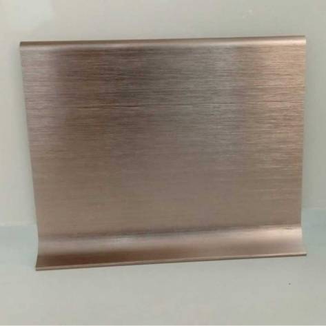 Aluminium Skirting 80mm Rose Gold Colour Manufacturers, Suppliers in Telangana