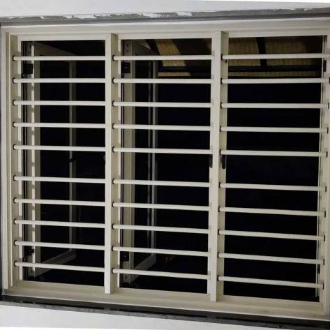 Aluminium Window Grill For Home Manufacturers, Suppliers in Gandhinagar