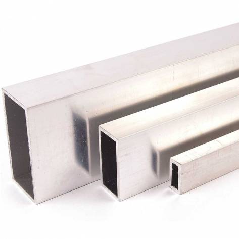 Rectangular Shaped Aluminium Tubes Manufacturers, Suppliers in Faridabad