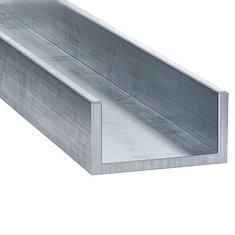 U Profile Aluminium Section Channel 12 Ft Manufacturers, Suppliers in Palwal
