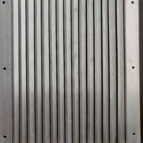 White Linear Curved Aluminium Grill Manufacturers, Suppliers in Balasore